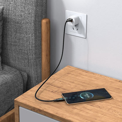 Kabl za podatke i punjenje USB-A - USB-C McDodo CA-1080 Display, 66W, 1.2m, Crni