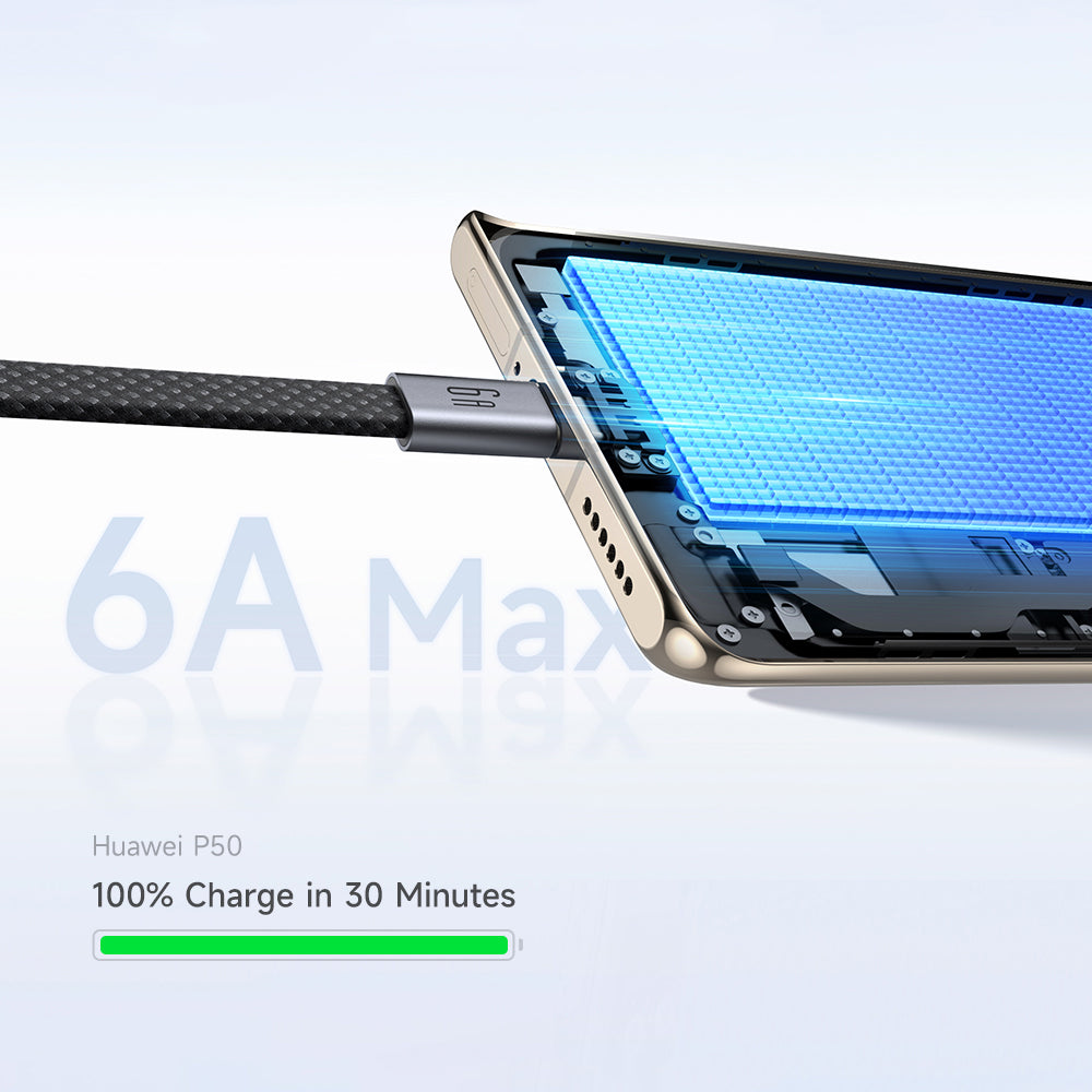 USB-A - USB-C kabl za prenos podataka i punjenje McDodo CA-1200, 60W, 1m, Crni