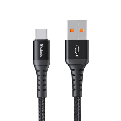Kabl za podatke i punjenje USB-A - USB-C McDodo CA-2271, 18W, 1m, Crni
