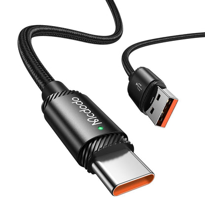 Kabl za podatke i punjenje USB-A - USB-C McDodo CA-4730, 120W, 1.5m, Crni