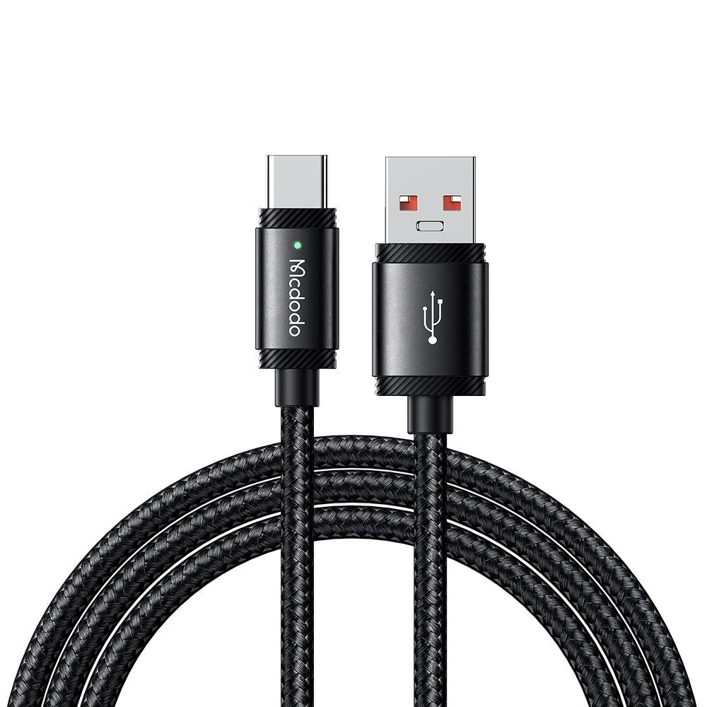 Kabl za podatke i punjenje USB-A - USB-C McDodo CA-4730, 120W, 1.5m, Crni