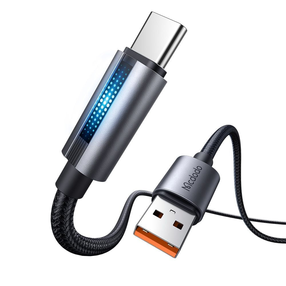 Kabl za podatke i punjenje USB-A - USB-C McDodo CA-5180, 100W, 1.2m, Crni