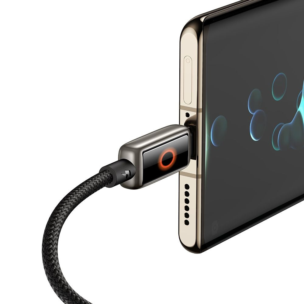 Kabl za podatke i punjenje USB-A - USB-C McDodo CA-6650 Auto Power Off, 100W, 1.2m, Crni