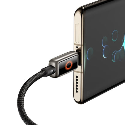 Kabl za podatke i punjenje USB-A - USB-C McDodo CA-6650 Auto Power Off, 100W, 1.2m, Crni