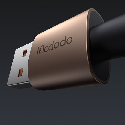 Kabl za Prenos Podataka i Punjenje USB-A - USB-C McDodo CA-6891, 66W, 1.2m, Zlatni