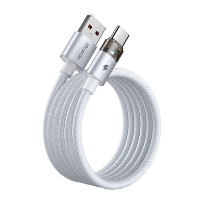Kabl za prenos podataka i punjenje USB-A - USB-C McDodo CA-6892, 66W, 1.2m, Bela