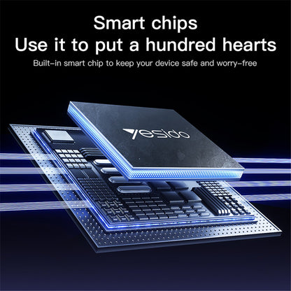 Kabl za podatke i punjenje USB-A - USB-C Yesido CA129C, 18W, 1.2m, Crni