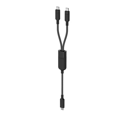 Kabl za prenos podataka i punjenje USB-C - 2 x USB-C Acefast C5-11, 100W, 1.2m, Crni