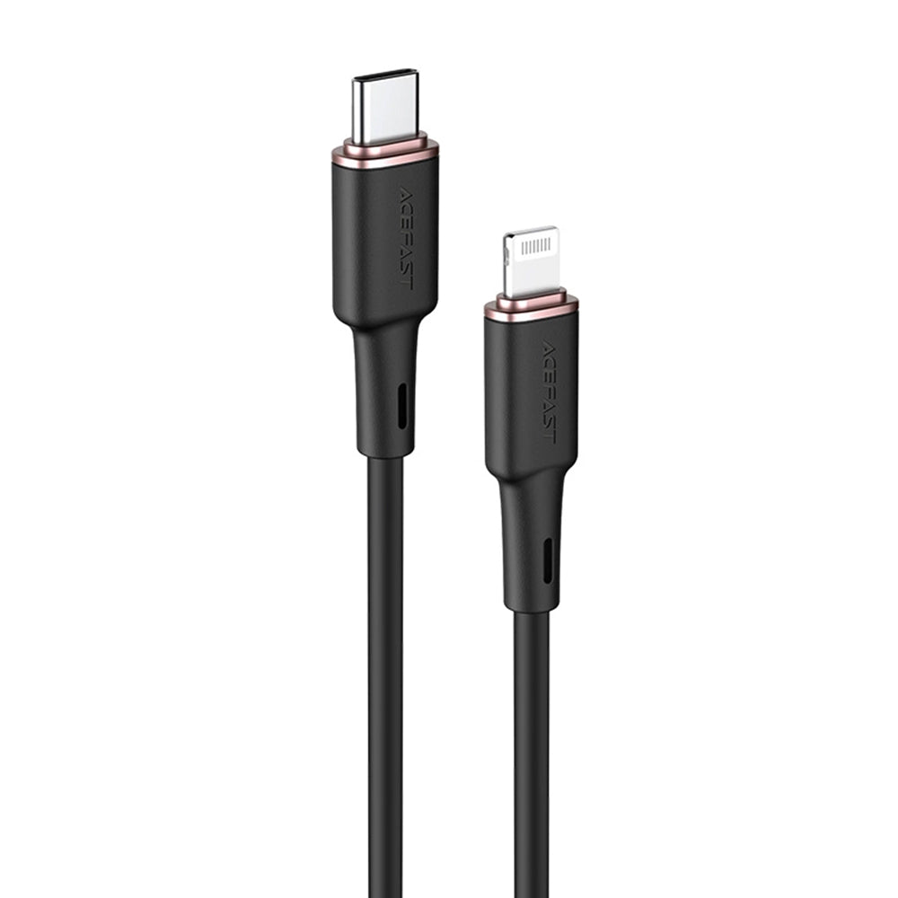 Kabl za podatke i punjenje USB-C - Lightning Acefast C2-01, 30W, 1.2m, Crni