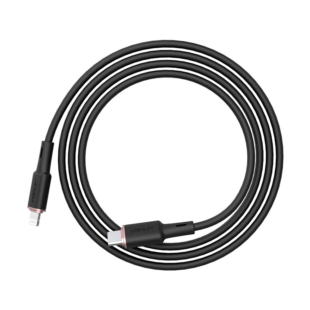 Kabl za podatke i punjenje USB-C - Lightning Acefast C2-01, 30W, 1.2m, Crni