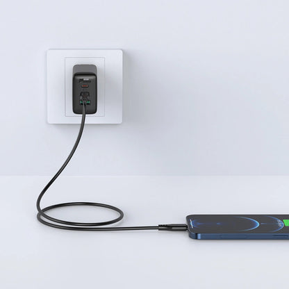 Kabl za prenos podataka i punjenje USB-C - Lightning Acefast C3-01, 30W, 1.2m, Crni