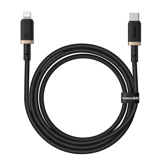 Kabl za prenos podataka i punjenje USB-C - Lightning Baseus Dura Series, 20W, 1m, Zlatno Crni P10377800U01-03