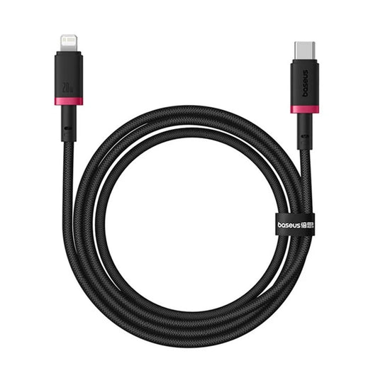 Kabl za prenos podataka i punjenje USB-C - Lightning Baseus Dura Series, 20W, 1m, Crveno Crni P10377800U01-01
