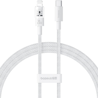 Kabl za Prenos Podataka i Punjenje USB-C - Lightning Baseus Gem, 20W, 2m, Beli P10373001211-01