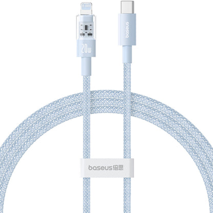 Kabl za Prenos Podataka i Punjenje USB-C - Lightning Baseus Gem, 20W, 2m, Plavi P10373001311-01