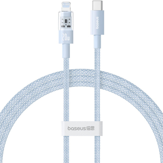 Kabl za Prenos Podataka i Punjenje USB-C - Lightning Baseus Gem, 20W, 2m, Plavi P10373001311-01