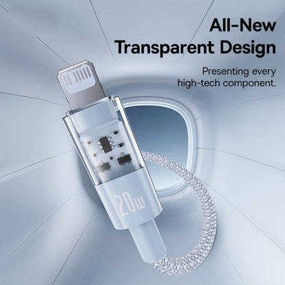 Kabl za Prenos Podataka i Punjenje USB-C - Lightning Baseus Gem, 20W, 2m, Plavi P10373001311-01