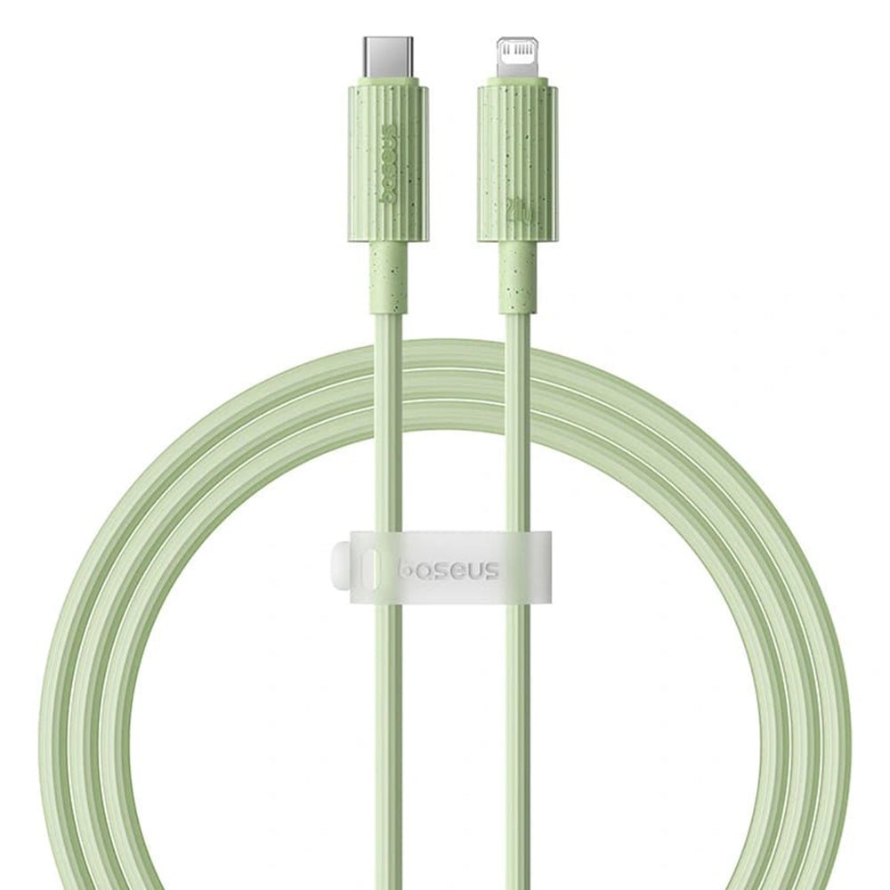 Kabl za podatke i punjenje USB-C - Lightning Baseus Habitat, 20W, 2m, Zelen P10360201631-01