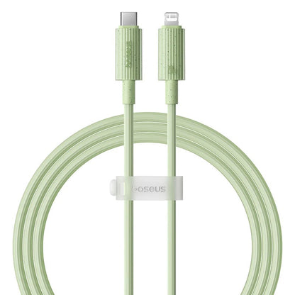 Kabl za podatke i punjenje USB-C - Lightning Baseus Habitat, 20W, 2m, Zelen P10360201631-01