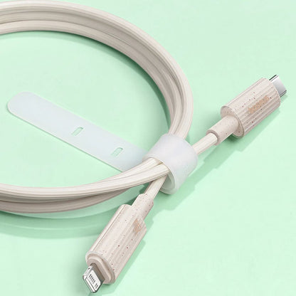 Kabl za podatke i punjenje USB-C - Lightning Baseus Habitat, 20W, 2m, Zelen P10360201631-01