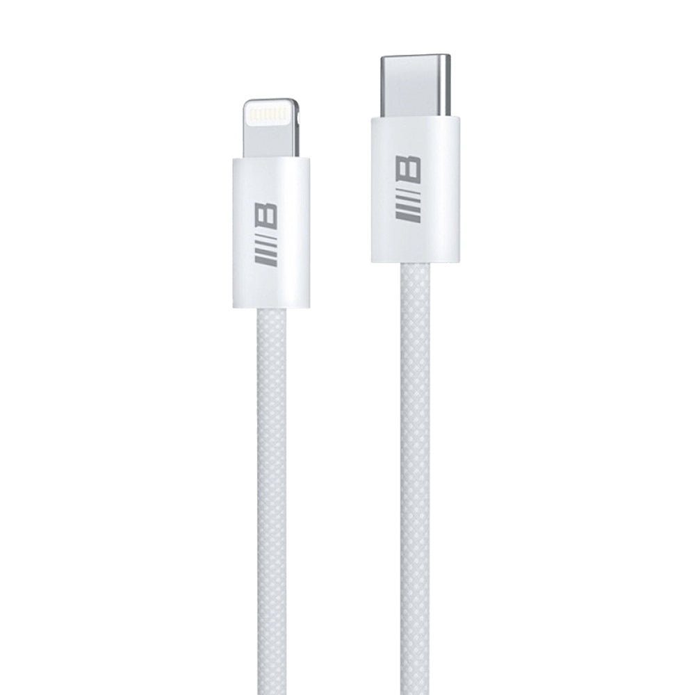 Kabl za prenos podataka i punjenje USB-C - Lightning Blueo, 20W, 1.2m, Beli