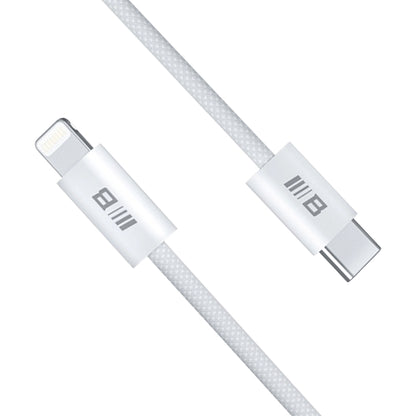 Kabl za prenos podataka i punjenje USB-C - Lightning Blueo, 20W, 1.2m, Beli