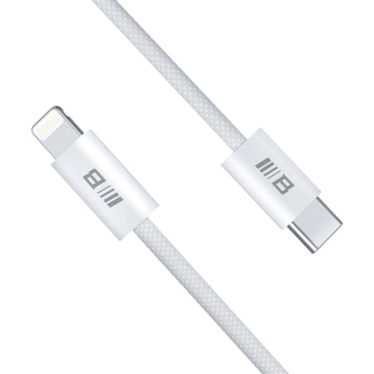 Kabl za prenos podataka i punjenje USB-C - Lightning Blueo, 20W, 2m, Beli