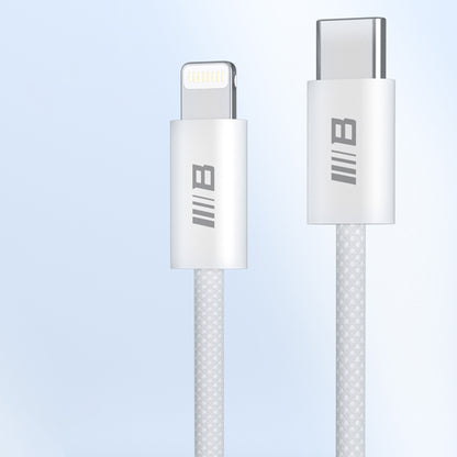 Kabl za prenos podataka i punjenje USB-C - Lightning Blueo, 20W, 2m, Beli