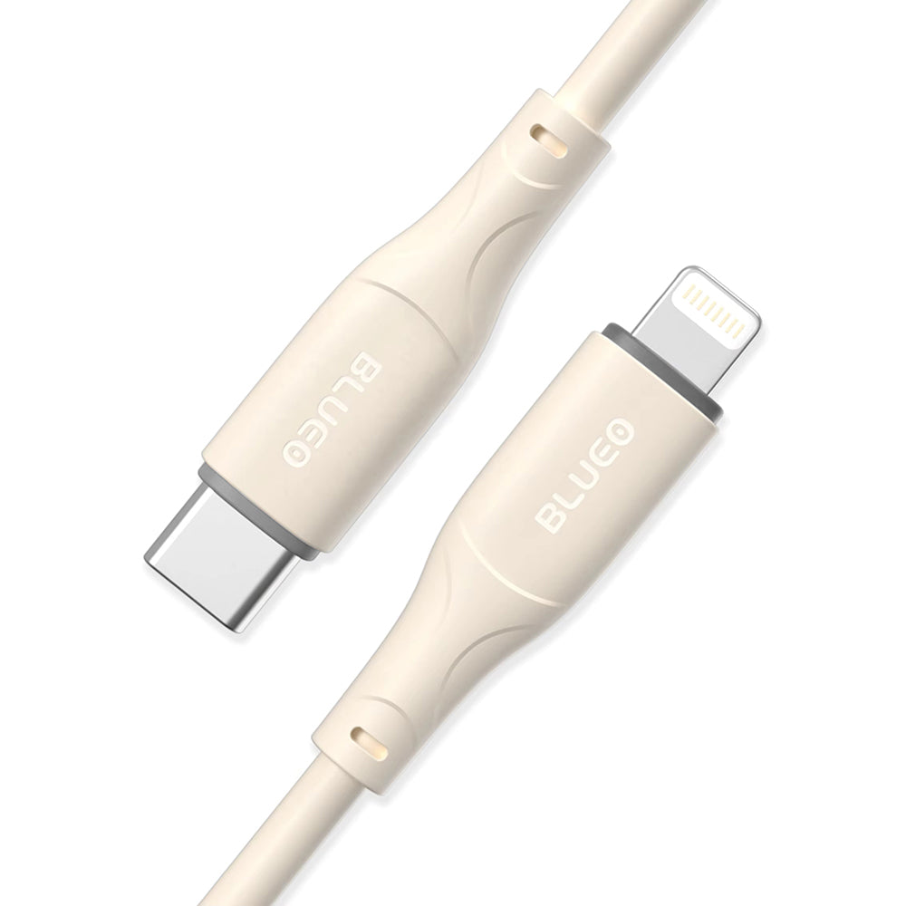 Kabl za prenos podataka i punjenje USB-C - Lightning Blueo Ape Legend, 20W, 1.5m, Sivi