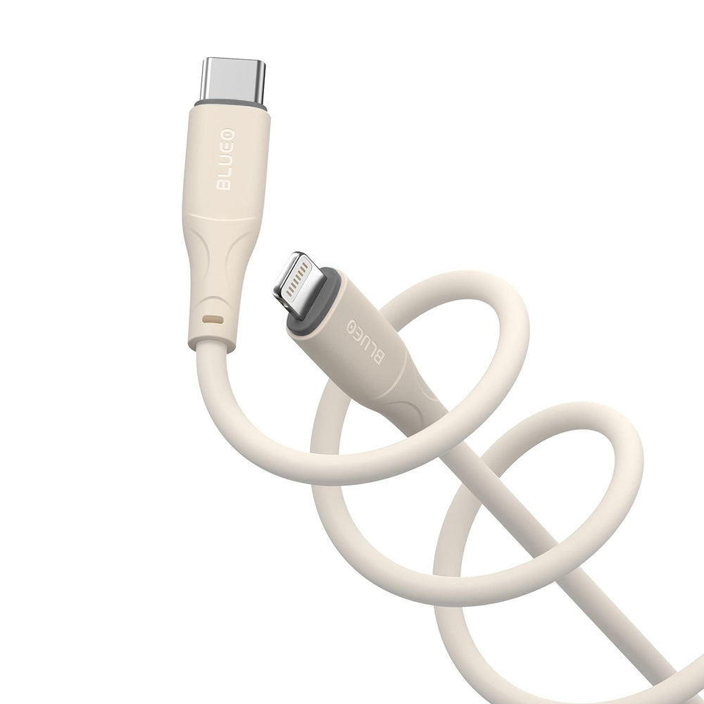 Kabl za prenos podataka i punjenje USB-C - Lightning Blueo Ape Legend, 20W, 1.5m, Sivi