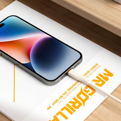 Kabl za prenos podataka i punjenje USB-C - Lightning Blueo Ape Legend, 20W, 1.5m, Sivi