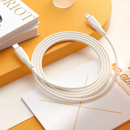 Kabl za prenos podataka i punjenje USB-C - Lightning Blueo Ape Legend, 20W, 1.5m, Sivi