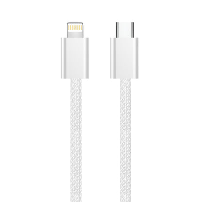 Kabl za prenos podataka i punjenje USB-C - Lightning ColorWay CW-CBPDCL061, 27W, 1m, Sivi