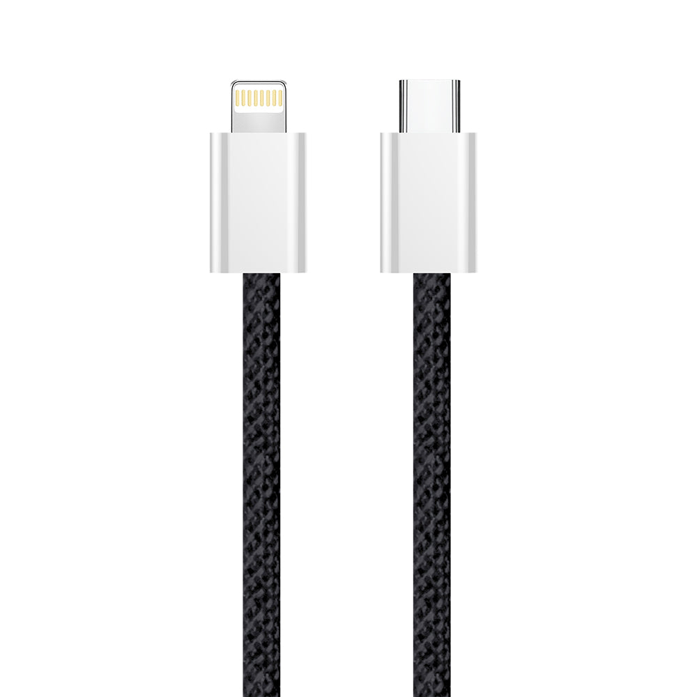 Kabl za prenos podataka i punjenje USB-C - Lightning ColorWay CW-CBPDCL061, 27W, 1m, Crni