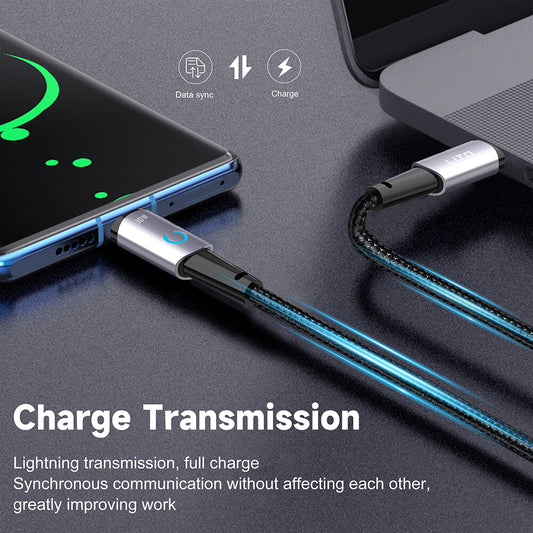 Kabl za Prenos Podataka i Punjenje USB-C - Lightning Lito LD10CL, 30W, 1m, Crni