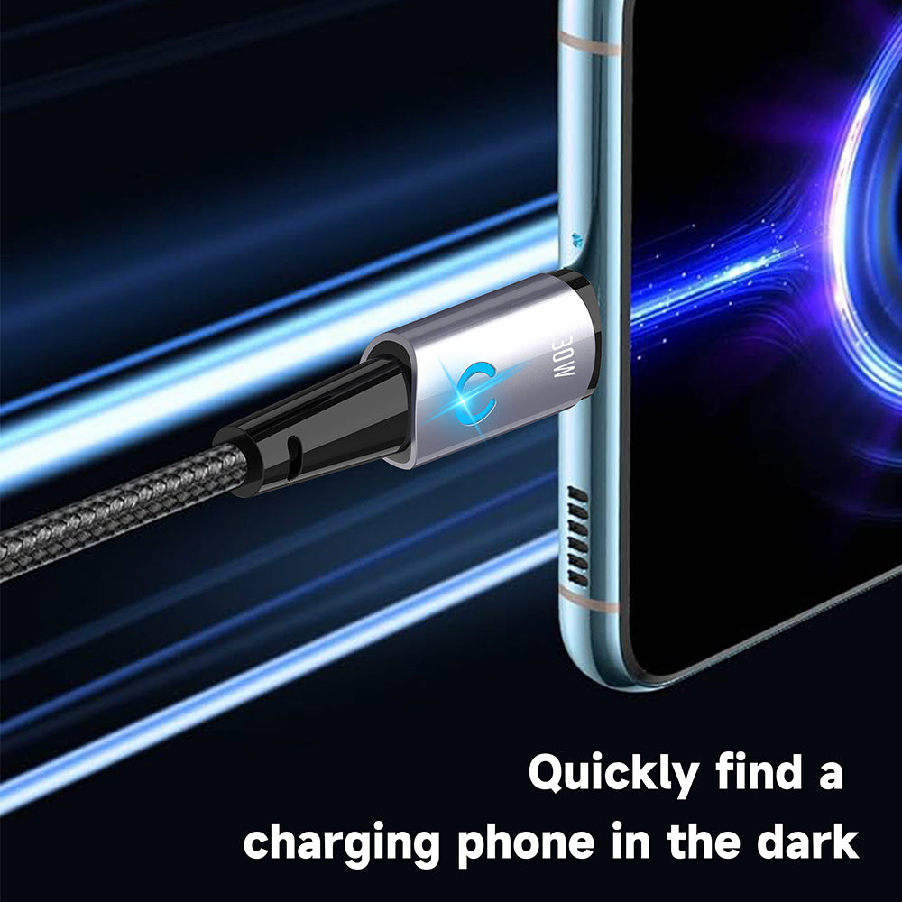 Kabl za Prenos Podataka i Punjenje USB-C - Lightning Lito LD10CL, 30W, 1m, Crni