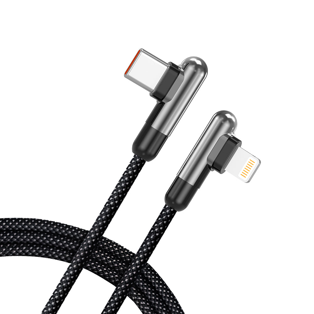 USB-C - Lightning Lito LD13CL kabl za prenos podataka i punjenje, 30W, 1m, Crna