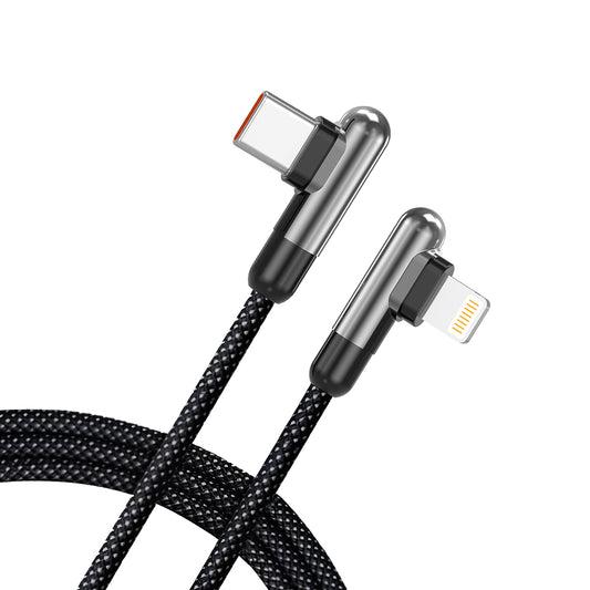 USB-C - Lightning Lito LD13CL kabl za prenos podataka i punjenje, 30W, 1m, Crna
