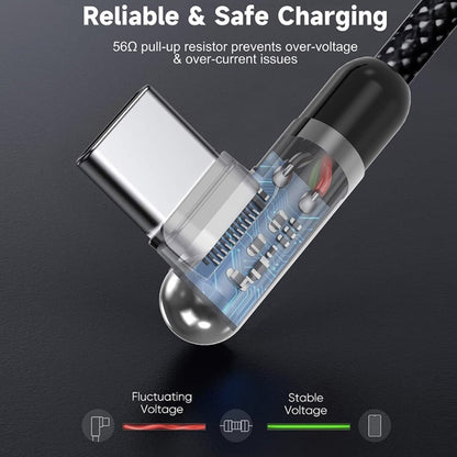 USB-C - Lightning Lito LD13CL kabl za prenos podataka i punjenje, 30W, 1m, Crna