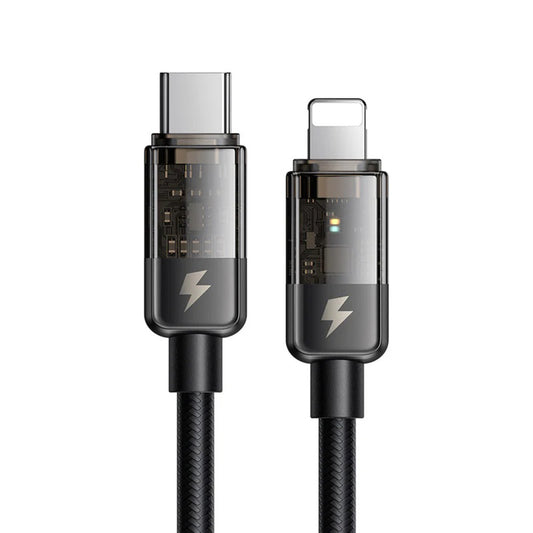 Kabl za prenos podataka i punjenje USB-C - Lightning McDodo CA-3160 Auto Power Off, 36W, 1.2m, Crni