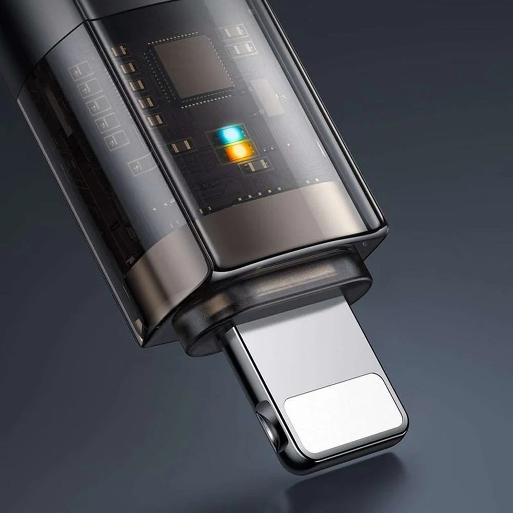 Kabl za prenos podataka i punjenje USB-C - Lightning McDodo CA-3160 Auto Power Off, 36W, 1.2m, Crni