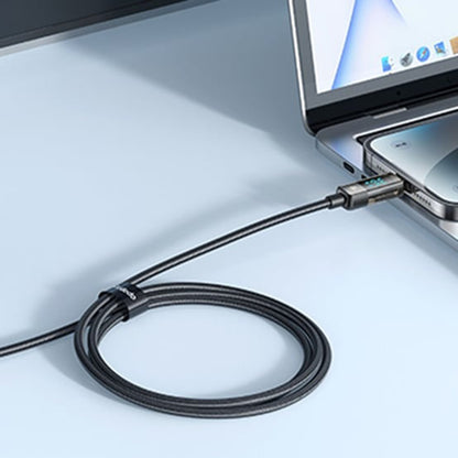 Kabl za prenos podataka i punjenje USB-C - Lightning McDodo CA-3600 Display Auto Power Off, 36W, 1.2m, Crni