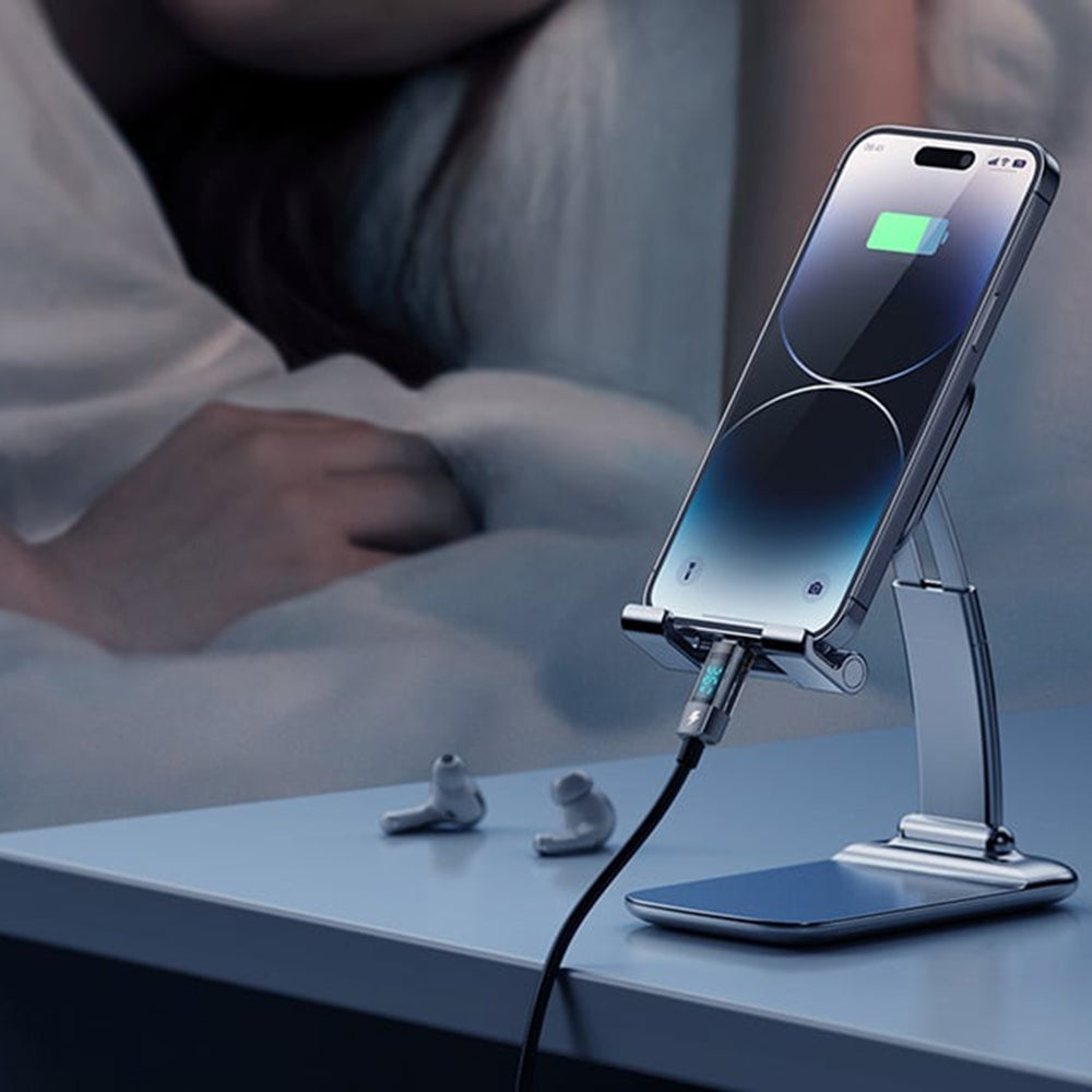 Kabl za prenos podataka i punjenje USB-C - Lightning McDodo CA-3600 Display Auto Power Off, 36W, 1.2m, Crni