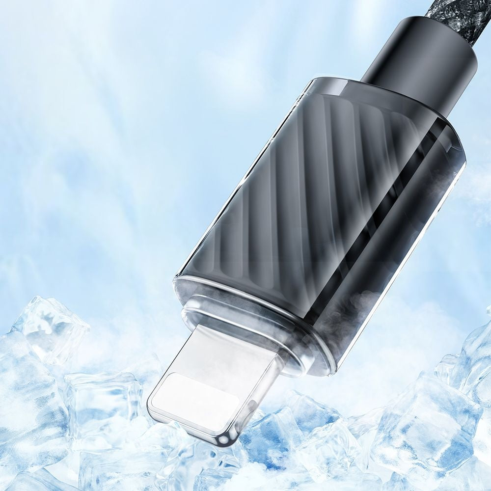 Kabl za prenos podataka i punjenje USB-C - Lightning McDodo CA-3660, 36W, 1.2m, Crni