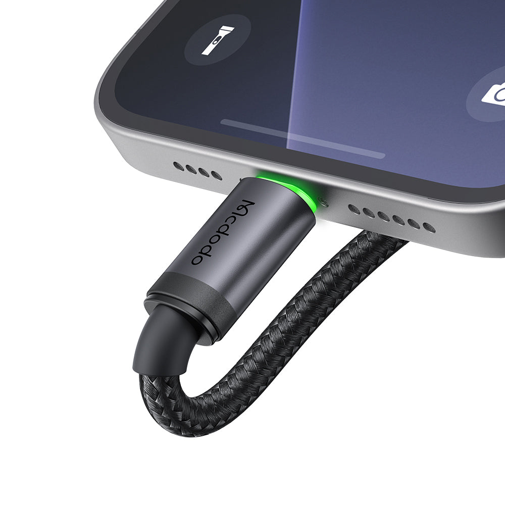 Kabl za prenos podataka i punjenje USB-C - Lightning Mcdodo CA-4820, 36W, 1m, Crni