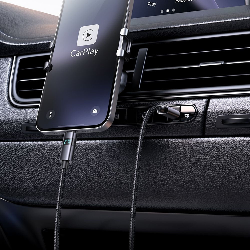 Kabl za podatke i punjenje USB-C - Lightning McDodo CA-6570 Display, 36W, 1.2m, Crni