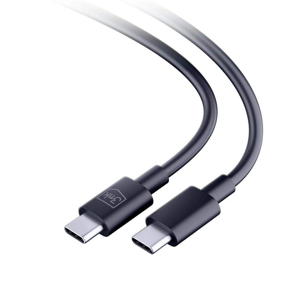 Kabl za prenos podataka i punjenje USB-C - USB-C 3MK Hyper, 100W, 1.2m, Crni