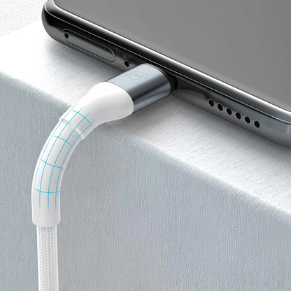 USB-C - USB-C kabl za prenos podataka i punjenje 3MK Hyper N, 100W, 2m, Bela