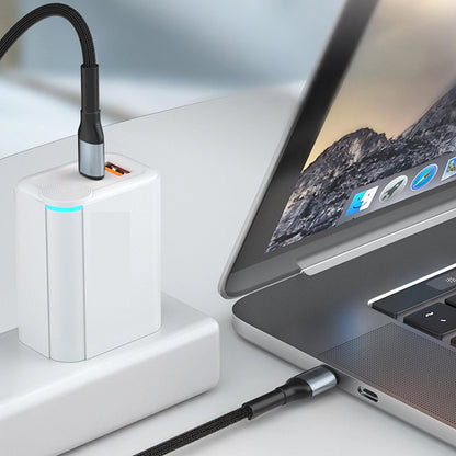 Kabl za prenos podataka i punjenje USB-C - USB-C 3MK Hyper N, 100W, 2m, Crni