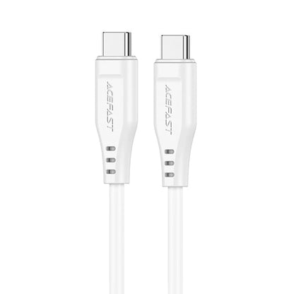Kabl za podatke i punjenje USB-C - USB-C Acefast C3-03, 60W, 1.2m, Bel